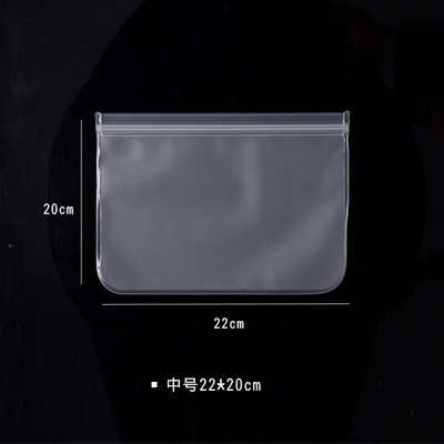 Recipiente din silicon pentru depozitarea alimentelor Recipiente etanșe Reutilizabile Stand Up Zip Shut Bag Cupă Proaspătă Pungă pentru depozitarea alimentelor