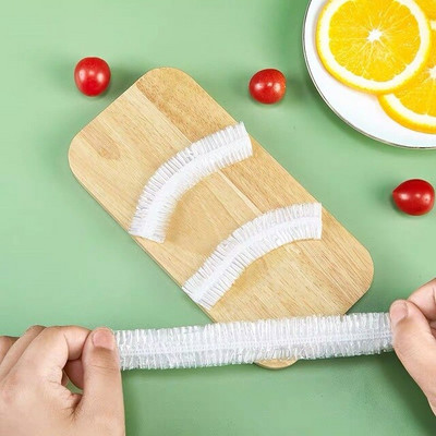 30/50/100 vnt. Daugkartinio naudojimo patvarūs maisto laikymo dangteliai Konservuojanti plėvelė dubenims Elastingi lėkščių dangteliai virtuvės maistui Šviežias sandariklis