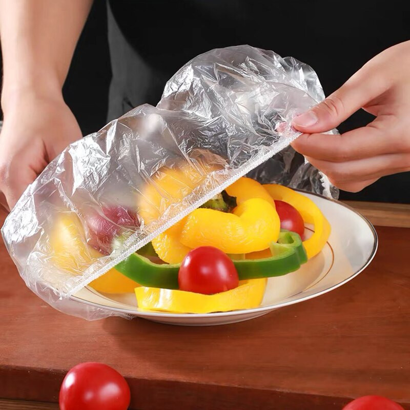 30/50/100 vnt. Daugkartinio naudojimo patvarūs maisto laikymo dangteliai Konservuojanti plėvelė dubenims Elastingi lėkščių dangteliai virtuvės maistui Šviežias sandariklis