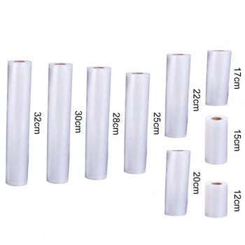 1 Roll Food Sealer Bags Free BPA Vacuum Seal Roll Fresh Keeping Multi-pack Vacuum Food Saver Sealer bag για κουζίνα