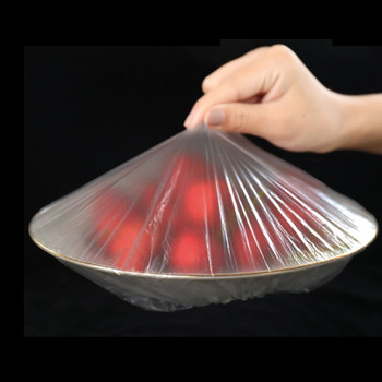 100 бр. Многократно използвани капаци за съхранение на храна Чанти за купи Еластична чиния Силиконови капаци Капаци Вакуумни торбички за кухненска храна Fresh Seal