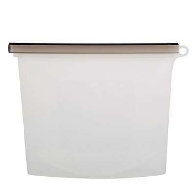 Pungi din silicon Reutilizabile, din silicon, 500 ml, pungă pentru alimente, cu sigilare ermetică, pungă pentru conservarea alimentelor, de calitate alimentară pentru legume, lichide, gustări, carne