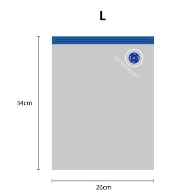 Vákuumos kompressziós zsák Újrafelhasználható hűtőszekrény tároló Háztartási zöldség frissen tartó táska Élelmiszer minőségű préselt élelmiszer tároló táska