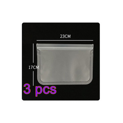 Silikonski spremnici za pohranu hrane za višekratnu upotrebu Nepropusni spremnici Samostojeća vrećica s patentnim zatvaračem Šalica Vrećica za svježinu Vrećica za pohranu hrane Svježi omot