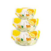 Bowl Stretch légmentes élelmiszer Ust fedők Újrafelhasználható Halo edényhuzatok 3db pamut nem szivárog friss tömítés porvédő kendő