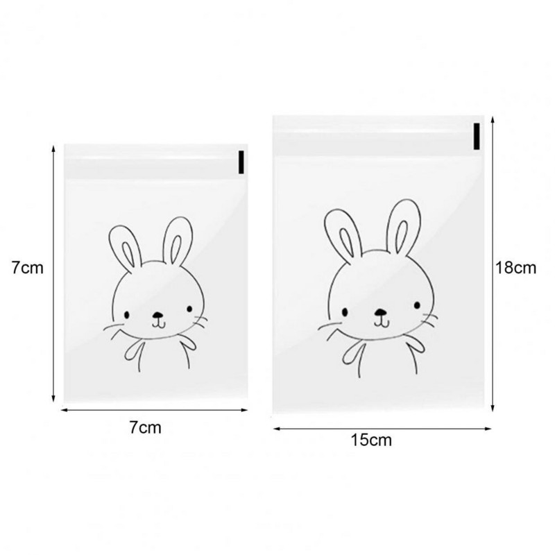 100 vnt. Naudingi skrebučio maišeliai Lengva naudoti mielas animacinio rašto maisto produktų vyniojimo sausas vandeniui atsparus vaško popierius