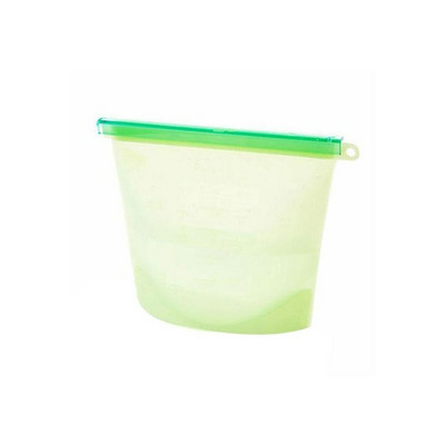 Pungi reutilizabile din silicon pentru depozitarea alimentelor Pungi pentru conservare Pungi Carne, congelator Depozitare pui peste, sandviciuri, bacon, paine