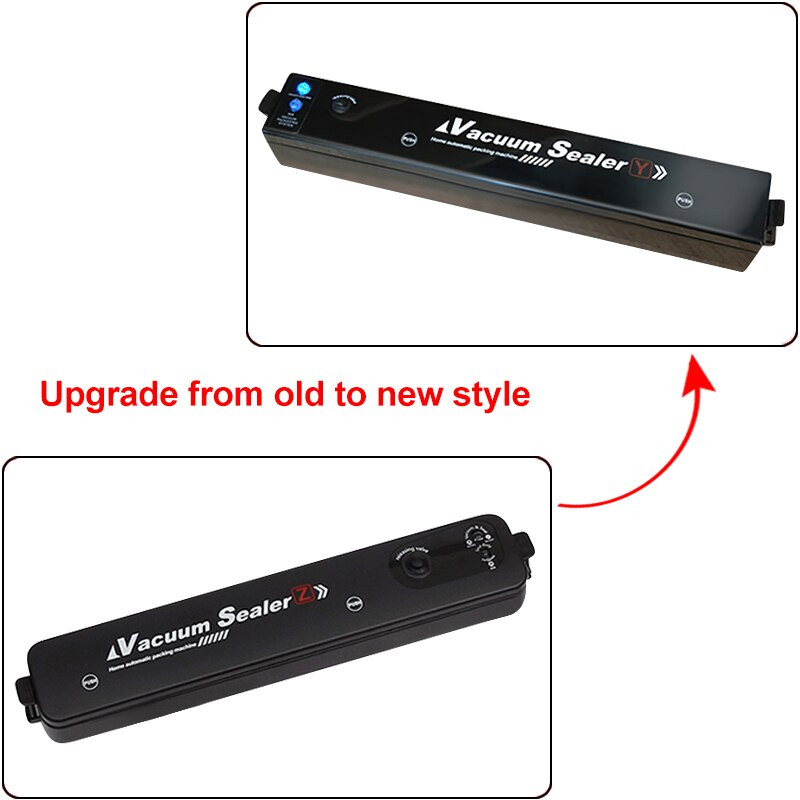 Aparat de etanșare în vid pentru alimente de uz casnic, 220 V, mașină de ambalat pentru alimente, etanșare film, ambalator în vid, cu 10 buc. saci de vid, instrument de bucătărie, priză UE