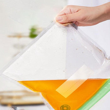 5бр. Преносими торбички за вакуумно запечатване на храна Комплект за Sous Vide чанти за консервиране на храна Вакуумни торбички за многократна употреба за съхранение на храна