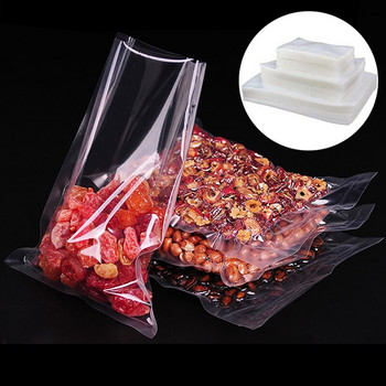 10 бр. Вакуумна торбичка за запечатване на храна Saver Roll Торбички за съхранение за домакински опаковки Машина за запечатване Вакуумни торбички за замразяване на храна