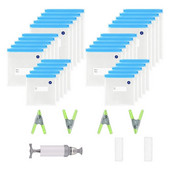 Maisto suspaudimo talpykla, skirta šaldytuvo laikymo viryklėms, namų ūkiui šviežumo su vakuuminiu rankiniu siurbliu vakuuminio sandariklio maišeliai