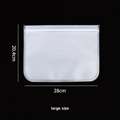 Szilikon élelmiszertároló konténerek Szivárgásmentes tárolóedények Újrafelhasználható, cipzárral zárható táska csésze friss táska élelmiszer tároló táska friss csomagolás