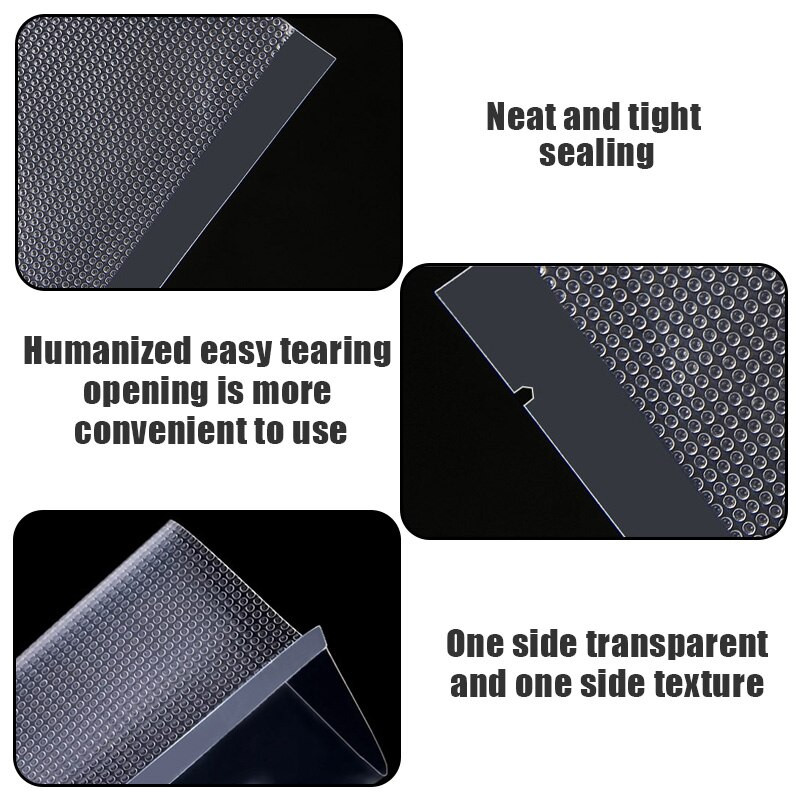 Σακούλα στεγανοποιητικής ηλεκτρικής σκούπας κουζίνας Διαφανής τσάντα συσκευασίας τροφίμων Σακούλα αποθήκευσης τροφίμων φρέσκιας διατήρησης Πλαστική σακούλα μαγειρέματος στον ατμό