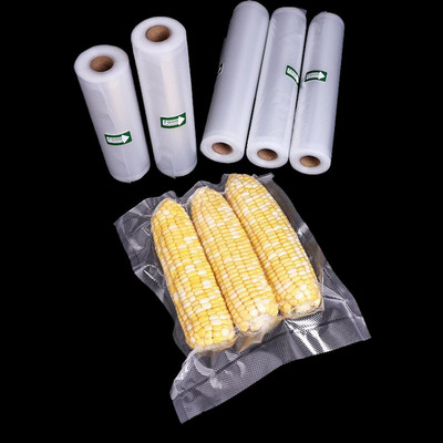 2022 Vacuum Food Saver Sealer Bags Rolls 15/17/20/22/25/28/30cmx500cm Vide Storage Τσάντα συσκευασίας για κρέας Φρούτα Λαχανικά Ξηροί καρποί