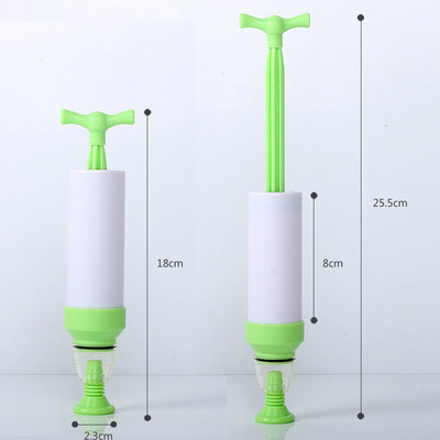 1 db-os táska kézi szivattyús kézi élelmiszer-vákuumtömítő Sous Vide 5 méretű cipzáras táskák