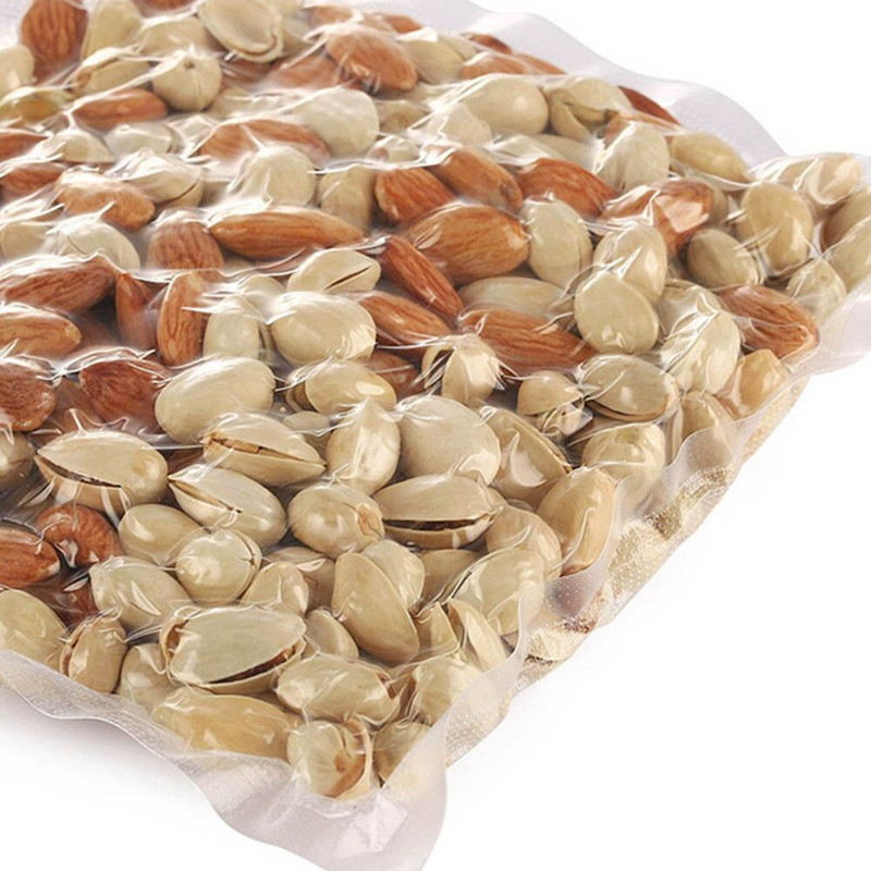 1 db-os táska kézi szivattyús kézi élelmiszer-vákuumtömítő Sous Vide 5 méretű cipzáras táskák