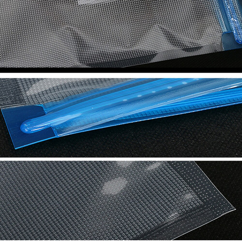 1 db-os táska kézi szivattyús kézi élelmiszer-vákuumtömítő Sous Vide 5 méretű cipzáras táskák