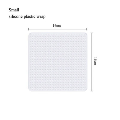 Silikonska prozirna folija za višekratnu upotrebu Hladnjak za hranu Mikrovalna pećnica Spremnik za pohranu svježe hrane Brtveni poklopac Kuhinjski alat otporan na prašinu