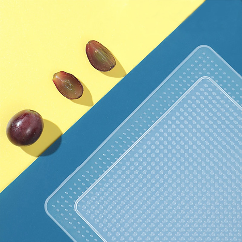 Silikonska prozirna folija za višekratnu upotrebu Hladnjak za hranu Mikrovalna pećnica Spremnik za pohranu svježe hrane Brtveni poklopac Kuhinjski alat otporan na prašinu