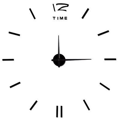 3D sieninis laikrodis šviečiantis be rėmelio „pasidaryk pats“ skaitmeninis laikrodis sieniniai lipdukai Sieniniai laikrodžiai Tylus laikrodis skirtas namų svetainei Biuro sienų dekoravimui