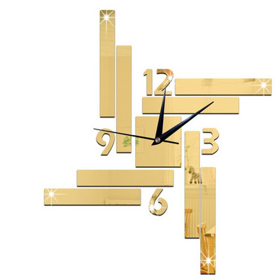 3D sieninis laikrodis šviečiantis be rėmelio „pasidaryk pats“ skaitmeninis laikrodis sieniniai lipdukai Sieniniai laikrodžiai Tylus laikrodis skirtas namų svetainei Biuro sienų dekoravimui