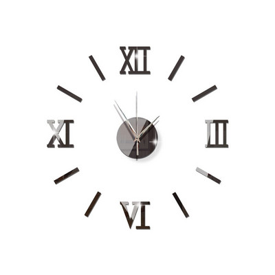 3D sieninis laikrodis šviečiantis be rėmelio „pasidaryk pats“ skaitmeninis laikrodis sieniniai lipdukai Sieniniai laikrodžiai Tylus laikrodis skirtas namų svetainei Biuro sienų dekoravimui