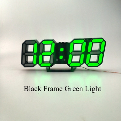 Ceas de perete cu LED 3D Design modern Ceas de masă digital cu alarmă Lumină de noapte Saat reloj de pared Ceas pentru decorarea camerei de zi acasă