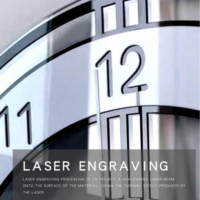 1 buc Ceas de perete cu cadran rotund Acasă Sufragerie Dormitor Ceas cu indicator din metal acrilic Ceas de perete Decor simplu în stil vintage