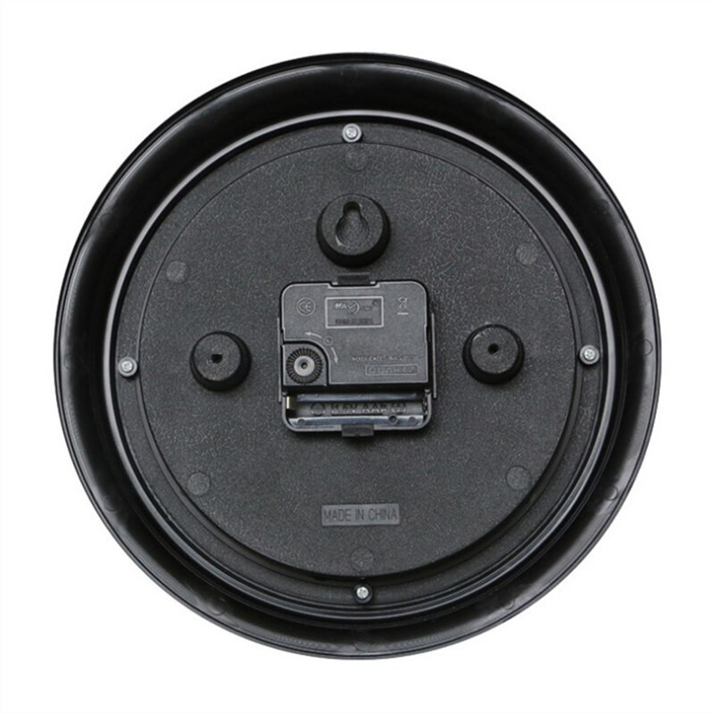 Ceas de perete alb minimalist, clasic, nordic, chenar gros, liniștit, design modern, agățat, ceasuri 3D, dormitor, sufragerie, decor acasă