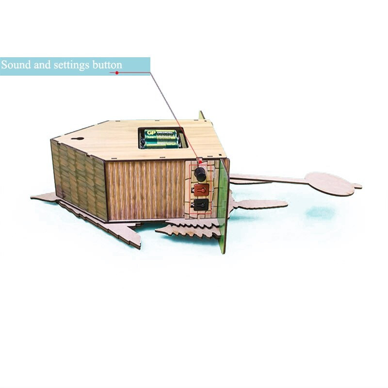 Medinis kabantis sieninis laikrodis paukščių žadintuvas gegutės laikrodžiai, skirti namų vaikų kambario dekoravimui Kvarcinis laikrodis Dekoratyvinis namų dekoras