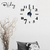 Forrón eladó akril falra akasztós óra Különféle stílusú belsőépítészeti barkácsolás dekoráció modern stílusú hálószoba dekoráció falióra