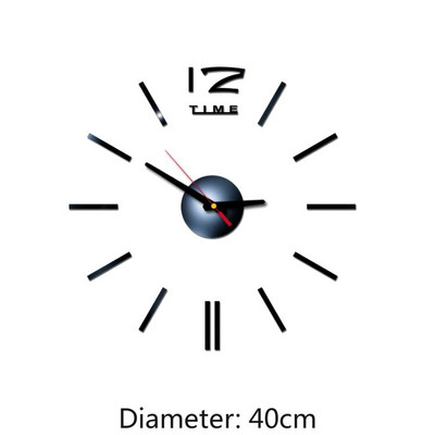 Forrón eladó akril falra akasztós óra Különféle stílusú belsőépítészeti barkácsolás dekoráció modern stílusú hálószoba dekoráció falióra