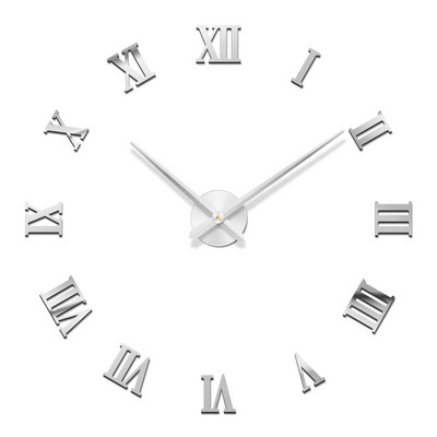 3D akrilo veidrodinis sieninis laikrodis pasidaryk pats kvarcinis laikrodis Natiurmortas laikrodis Modernus namų dekoravimas Svetainės lipdukas Modernus dizainas