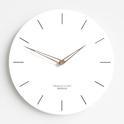Ceas nordic minimalist modern, sufragerie, decorațiuni pentru casă, atmosferă de modă, cuarț, ceasuri de perete silențioase, decor cadou de Crăciun