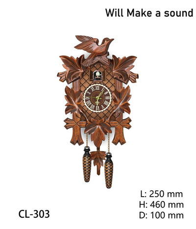 Senovinis vokiškas sieninis laikrodis su gegutė, pasukamas Juodojo miško medinis laikrodis su baterijomis maitinamas svetainės namų dekoravimas Kalėdų dovana