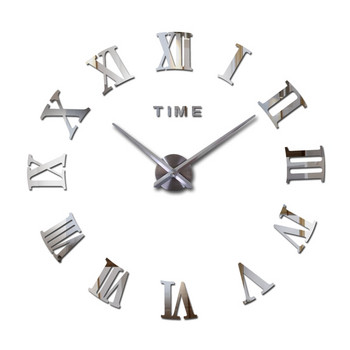 ГОРЕЩИ 3d Направи си сам акрилен стенен часовник miroir стикери часовници часовници кварцов модерен reloj de pared декорация на дома нова безплатна доставка