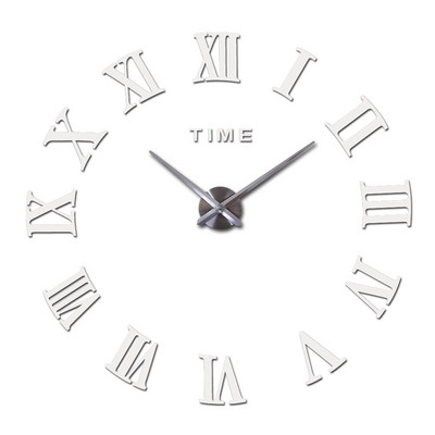 HOT 3D barkácsolás Akril Miroir falióra matricák óra órák Kvarc Modern reloj de pared lakberendezés új ingyenes szállítás