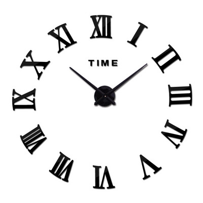 HOT 3D barkácsolás Akril Miroir falióra matricák óra órák Kvarc Modern reloj de pared lakberendezés új ingyenes szállítás