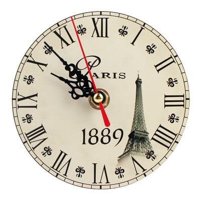 Ceas retro ceas de perete ceas de sufragerie ceas de perete din lemn imitație ceas de dormitor design simplu ceas de decorare de perete de acasă