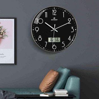 12-инчов стенен часовник за всекидневна Nordic Creative Simple Household Clock Mute Quartz Clock Стенен часовник Стенни часовници Стенен часовник