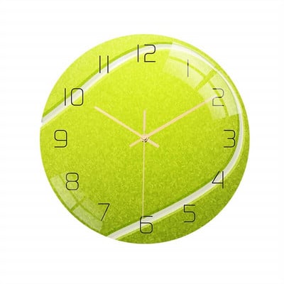 Futbolo laikrodžiai Nutildyti judesiai Tylus Dekoratyvinis Naujas 3D Sieninis Laikrodis Mada Namų Apdaila Svetainė Sporto Kamuoliai Sieninis Laikrodis