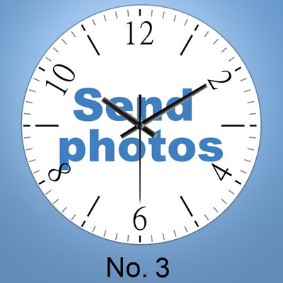 Személyre szabott falióra Csendes kvarc otthoni óra Egyedi fotók Esküvő Vállalati LOGO Babaművészet Fotók Családi portrék DIVAT