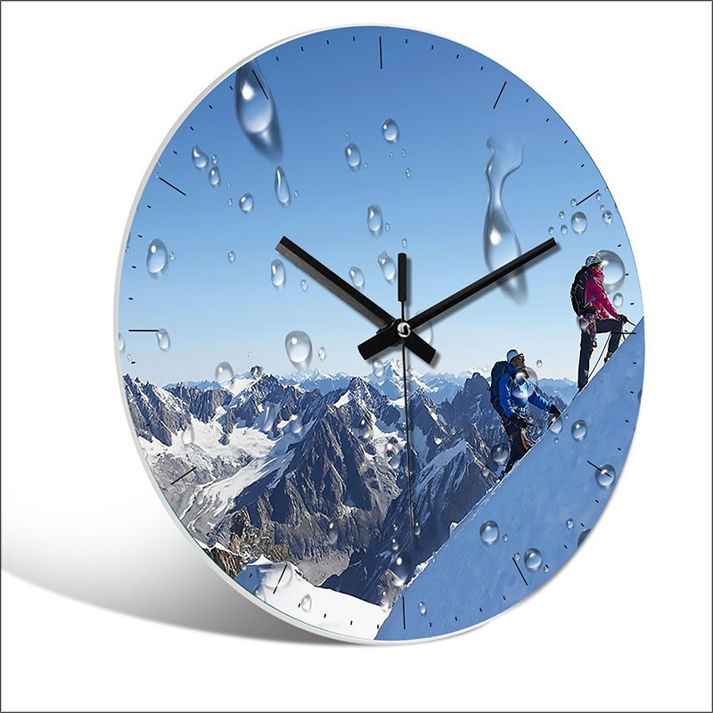 Személyre szabott falióra Csendes kvarc otthoni óra Egyedi fotók Esküvő Vállalati LOGO Babaművészet Fotók Családi portrék DIVAT