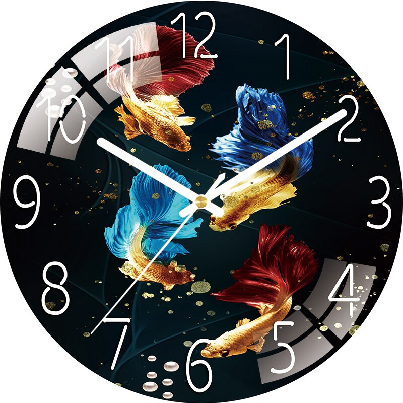 Órák Nappali Otthon Falióra Némítás Kreatív Kvarc óra Hálószoba Óra Dekoráció Ingyenes ütés falióra fal