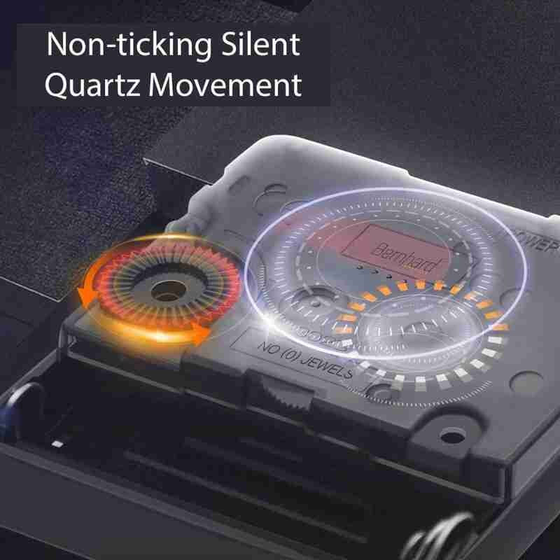 Divat Egyszerűség Kerek falióra Kvarc Silent Sweep Movement Otthoni Hálószoba Konyha Irodai dekorációs órák Nappaliba illik