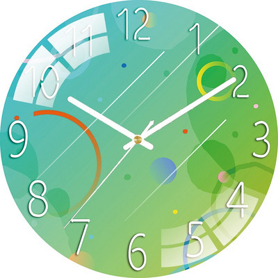 „Golden Deer“ prabangus laikrodis sieninis laikrodis Svetainė Šiaurės šalių buitinė mada 3D stiklas, be smūgių, lengvas tylus laikrodis, paprastas kvarcas