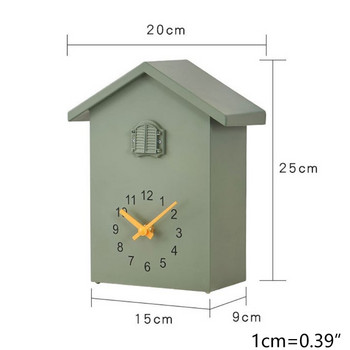 3 цвята модерен пластмасов дизайн на птица с кукувица, кварцов стенен часовник, таймер, кварцов стенен часовник за декорация на домашен офис