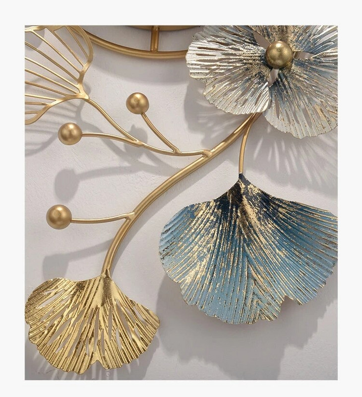 Kreatív luxus falióra nappali étkező kanapé háttér otthon fali dekoráció Arany vas fali akasztó Nagy gyorshajó