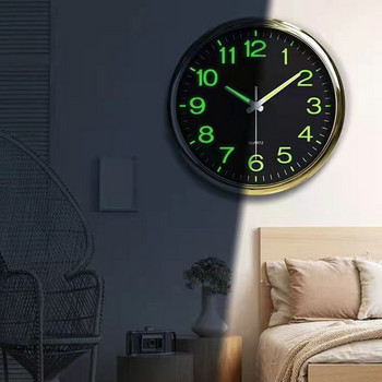 30 см минималистичен стенен часовник, модерен дизайн, светещ в тъмното Бебешка стая, висящи часовници, часовници Klok, нощно шкафче, хол, домашен декор