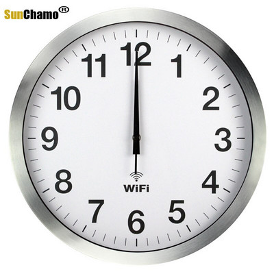 12 colių tikslumas išmanusis WIFI automatinis laiko sinchronizavimas.